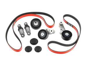 ES#4736925 - 6PK1084KT - Performance Accessory Belt Kit - Kevlar Reinforced - Utilizes high quality components and our performance Kevlar reinforced belts - Assembled By ECS - BMW