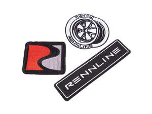 ES#5457650 - AP58 - Rennline Patch Pack - Rep the brand on and off the car! - Rennline - Audi BMW Volkswagen Mercedes Benz MINI Porsche