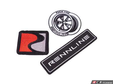 ES#5457650 - AP58 - Rennline Patch Pack - Rep the brand on and off the car! - Rennline - Audi BMW Volkswagen Mercedes Benz MINI Porsche