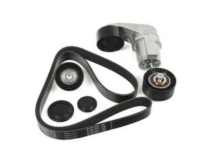 ES#4920192 - FB0211K - Accessory Drive Belt Kit - Kit includes both idler pulleys, tensioner pulley, accessory belt, and assorted hardware to eliminate any worry from your accessory drive assembly! - Ina - BMW