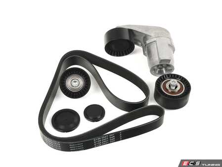 ES#4920192 - FB0211K - Accessory Drive Belt Kit - Kit includes both idler pulleys, tensioner pulley, accessory belt, and assorted hardware to eliminate any worry from your accessory drive assembly! - Ina - BMW