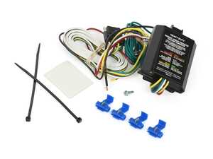 ES#3484520 - 56236 - Multi-Function Taillight Converter - Converts 2-wire, 3-wire or PWM ST system to 2-wire trailer light wiring | Provides a 4-way flat connecto - Curt Trailers - MINI