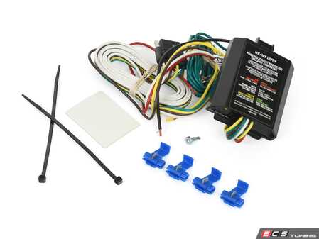 ES#3484520 - 56236 - Multi-Function Taillight Converter - Converts 2-wire, 3-wire or PWM ST system to 2-wire trailer light wiring | Provides a 4-way flat connecto - Curt Trailers - MINI