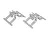 ES#4939889 - 9Y0698451AD - Rear Brake Pad Set - Ceramic - Non-PCCB rear brake pads - Hudson - Porsche
