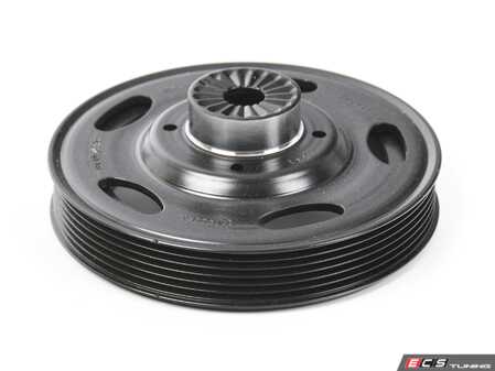 ES#4779260 - 06L105243AS - Harmonic Balancer - Reduces torsional vibrations on your crankshaft - Genuine Volkswagen Audi - Audi
