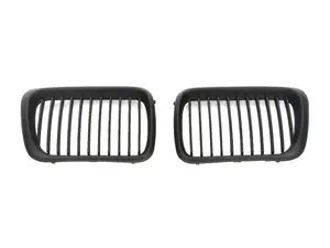 Facelift Style Blackout Grille Set - Matte Black - E36 LCI