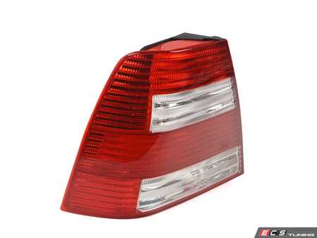 ES#5435425 - 1JM945111 - Late Sedan Tail Light - Left - Tail light from 2004.5 - 2005 GLI models with red/clear/red/clear lenses - Depo - Volkswagen