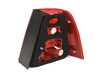 ES#5435425 - 1JM945111 - Late Sedan Tail Light - Left - Tail light from 2004.5 - 2005 GLI models with red/clear/red/clear lenses - Depo - Volkswagen