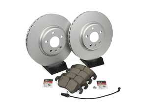 ES#5425174 - 8K0998301AKT6 - Front Brake Service Kit - Featuring SHW Performance rotors, and ECS DD23 pads - Assembled By ECS - Audi