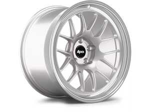 ES#5470395 - 71995225120rsKT1 - 19" Apex ML-7RT Wheels - Staggered Set Of Four - 19x9.5 ET22 / 19x11 ET44 5x120 72.56CB - Race Silver - Machined Lip - APEX Wheels - BMW