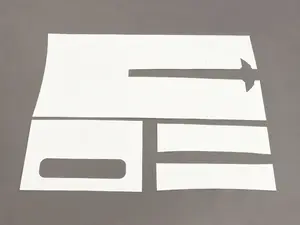 Dual Sport Stripes - White