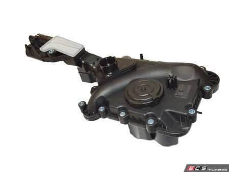 ES#5470132 - 06E103547AH - Oil Separator/Pressure Control Valve (PCV) - Located beneath the supercharger compressor - Hamburg Tech - Audi