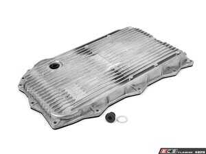 ES#5470244 - U24118612901KT - Automatic Transmission Service Kit - With Aluminum Oil Pan - Includes all the necessary components for a complete transmission service - Featuring a new URO pan and filter, Top Tec ATF 1800 Fluid, a pan gasket, pan installation hardware, and fill & drain plugs - Assembled By ECS - BMW