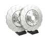 ES#4056858 - 4G0615301AHKT2 - Front Brake Rotors - Pair (390x36) - Restore stopping power with scalloped style rotors - SHW Performance - Audi