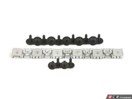 ES#5434813 - 4m0825235ajKT - Belly Pan Installation Kit - Includes all necessary hardware to install your belly pan - Genuine Volkswagen Audi - Audi