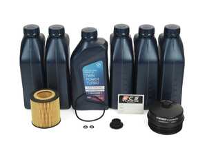 ES#2951319 - 11427566327KT7 - Genuine BMW Oil Change Kit - With Aluminum Oil Filter Cap - Includes ECS Billet Aluminum Oil Filter Cap to prevent damaged threads or rounded heads! - Assembled By ECS - BMW