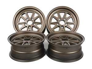 ES#4906200 - 001bb-67053+23KT - 16" 52Outlaw 001 Wheels - Set Of Four - 16x7 ET23 5x130 71.6CB - Bronze - fifteen52 - Porsche