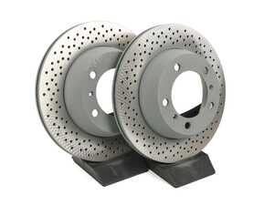 ES#4708396 - 98735240101KT7 - Rear Brake Rotors - Pair (299x20) - Restore the stopping power in your vehicle. OEM Supplier! - SHW Performance - Porsche