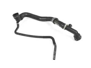 ES#3666862 - 3Q0122101BM - Radiator Hose - Upper - Connects upper radiator to the coupling piece, includes quick disconnect - Genuine Volkswagen Audi - Volkswagen
