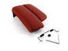 ES#1877014 - 51169187224 - Split Center Armrest - Red Brown Dakota Leather - Featuring a sliding driver's side armrest - Genuine BMW - BMW
