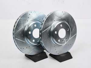 ES#5457044 - K5752 - Z23 Evolution Sport Performance Front Brake Service Kit *Scratch And Dent* - Includes Evolution Tru-Cast Drilled & Slotted rotors paired with Evolution Sport Pads - Scratch & Dent - Audi