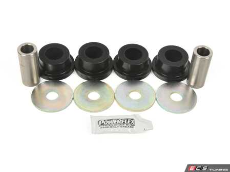 ES#5445307 - PFF5-1602BLK - Polyurethane Front Outer Control Arm Bushing Set - Black Series - Improve the handling and suspension feel with these polyurethane bushings. - Powerflex Black Series - BMW