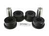 ES#4335611 - PFR5-720BLK - Performance Polyurethane Subframe Bushings - Front Position Set - Black Series - A more planted subframe means a more planted rear end and better handling - Powerflex Black Series - BMW