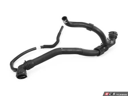 ES#4689768 - 5Q0122101EA - Radiator Hose - Upper - Connects upper radiator to the coupling piece, includes quick disconnect - Bremmen Parts - Audi Volkswagen