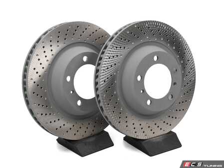 ES#5425610 - 99135140301KT1 - Front Brake Rotors - Pair (340x34) - Restore the stopping power in your vehicle. OEM Supplier! - SHW Performance - Porsche
