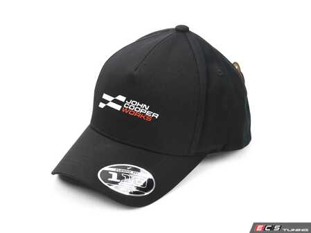ES#5373754 - 80165B54F27 - MINI JCW CAP LOGO - Black  - Newer design with JCW newer logo on front. - Genuine MINI - MINI