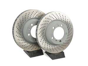 ES#5425615 - 9P1615301AKT5 - Front Brake Rotors - Pair (330x34) - Restore the stopping power in your vehicle. OEM Supplier! - SHW Performance - Porsche