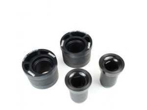 ES#4845888 - PFF5-1302GBLK - BMW F48 - F49 X1 - F39 X2 Front Control Arm Rear Bushing Caster Offset - Upgrading to Powerflex Front Control Arm Rear Bushings with a caster offset on your BMW X1 or X2 will lead to improved steering precision and handling performance. - Powerflex Black Series - BMW MINI