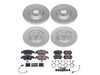 ES#4794956 - CRK8883 - Power Stop Z23 Evolution Sport Front & Rear Brake Kit (320mm/330mm) - A direct-fit upgrade with GEOMET coated plain rotors and low-dust carbon-fiber ceramic pads. - Power Stop - Audi