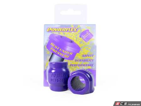 ES#5470585 - PFF5-1603-22H - Front Sway Bar Bushing - 22 Mm - Polyurethane performance hidden in factory-style dark grey classic E21 bushings. - Powerflex - BMW