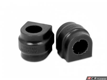 ES#5470595 - PFF5-1803-22BLK - Front Sway Bar Mounting Bushing 22mm - R60/R61 Mini - Track-spec 22mm polyurethane bushings eliminate sway bar deflection and body roll. - Powerflex - MINI