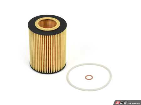 ES#10313 - 11427512300 - Oil Filter Kit - Includes filter, O-ring, and copper washer - Hengst - BMW