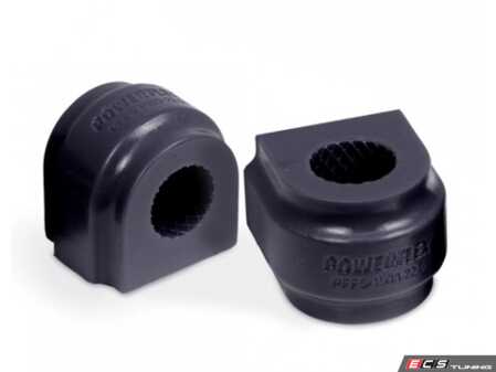 ES#5470609 - PFF5-1903-22.5BL -  Front Sway Bar Bushings 22.5 Mm - Black Series - Eliminate sway bar lag for instant turn-in and flat cornering. - Powerflex - BMW
