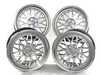 ES#2215290 - WMS188051245HS - 18" Style 380 Wheels - Set Of Four - Hyper Silver - (NO LONGER AVAILABLE) - 18"x8" 5x112 ET45 CB57.1 Ball seat wheel bolts required - Miro - 