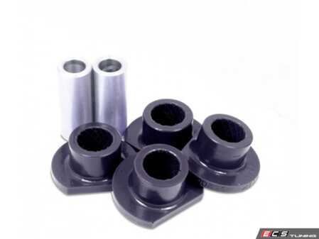 ES#5470631 - PFF5-2002BLK - Front Lower Control Arm Outer Bushing - Black Series - Track-spec 95A polyurethane bushings lock down classic BMW control arm geometry. - Powerflex - BMW