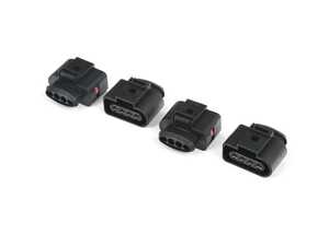 ES#5433880 - 8k0973724KT4 - Ignition Coil Connector Housing - Set Of Four  - The 4-pin connector for the ignition coils - Genuine Volkswagen Audi - Audi