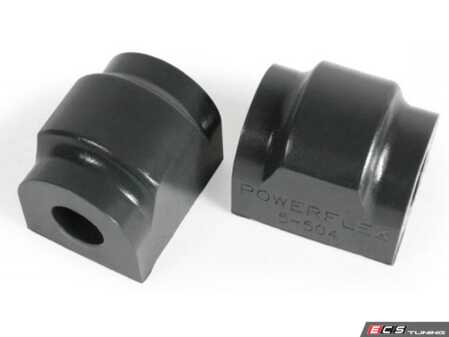 ES#5470632 - PFR5-504-21H - Front Sway Bar Bushing - 21 Mm - If your vintage E28 5-Series or E24 6-Series is starting to feel a bit "boaty" in the corners, your factory rubber bushings have likely seen better days. - Powerflex - BMW