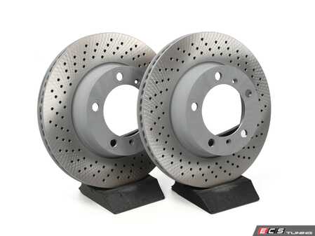 ES#5425661 - 98735140101KT6 - Front Brake Rotors - Pair (298x24) - Restore the stopping power in your vehicle. OEM Supplier! - SHW Performance - Porsche
