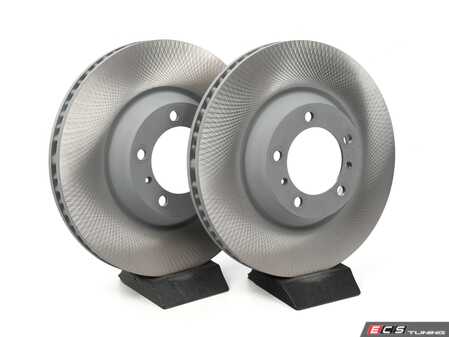 ES#5374484 - 971615301KT1 - Front Brake Rotors - Pair (350x34) - Restore the stopping power in your vehicle. OEM Supplier! - SHW Performance - Porsche
