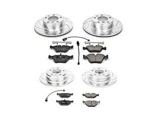 ES#3156844 - K392 - Z23 Evolution Sport Brake Upgrade Kit - Front and Rear  - Designed specifically for enthusiasts who want more "bite" without sacrificing street manners. - Power Stop - BMW