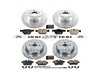 ES#3525687 - K6417 - Z23 Evolution Sport Brake Kit - Front & Rear - The ideal choice for enthusiasts who want to maintain a clean appearance on their wheels while enjoying a significant boost in braking responsiveness. - Power Stop - BMW