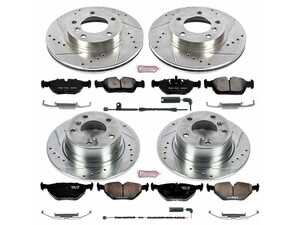 ES#3156932 - K4371 - Z23 Evolution Sport Brake Upgrade Kit - Front & Rear - A high-performance solution designed for drivers who want more bite from their brakes without the noise and dust of a track-only setup. - Power Stop - BMW