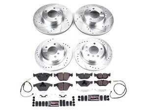 ES#4798535 - K8882 - PowerStop Z23 Evolution Sport Brake Upgrade Kit - Complete Z23 sport brake upgrade for LCI E9x 328i RWD - Power Stop - BMW