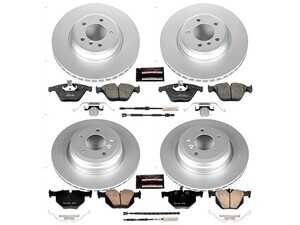 ES#3989082 - CRK6057 - Z23 Evolution Coated Brake Kit - Front and Rear - This all-in-one solution is engineered to provide a bolt-on performance boost for drivers who demand more than just standard stopping power. - Power Stop - BMW