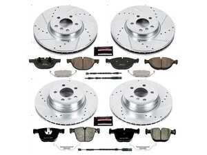 ES#3990302 - K7432 - Z23 Evolution Brake Kit - Front and Rear - Engineered for the enthusiast who demands more than just a standard pad swap. - Power Stop - BMW