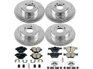 ES#3990049 - K6033 - Z23 Evolution Brake Kit - Front and Rear - A performance-oriented solution designed for drivers who want a significant boost in stopping power without sacrificing daily drivability. - Power Stop - BMW